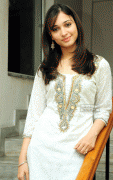 Tamanna Looking Cute in a White Kurta